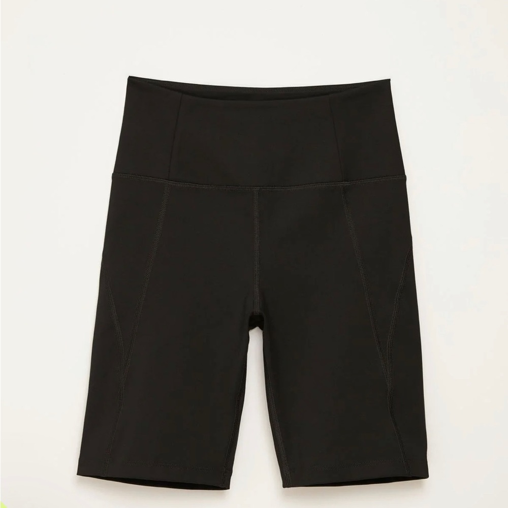 Girlfriend collective - Black FLOAT biker short - small